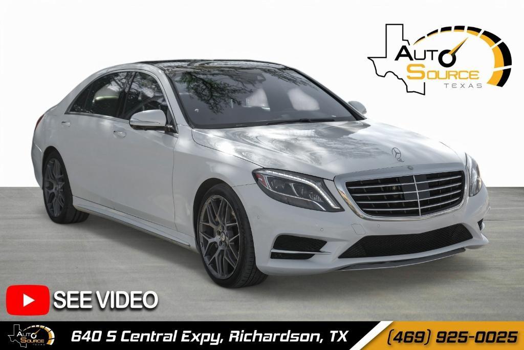 used 2017 Mercedes-Benz S-Class car, priced at $29,996
