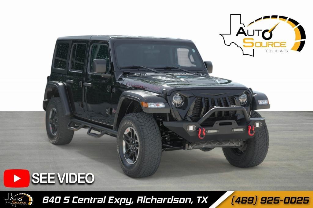 used 2018 Jeep Wrangler Unlimited car, priced at $27,999