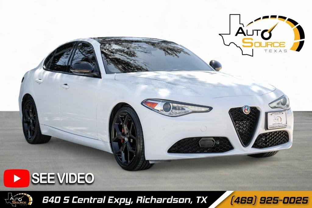 used 2021 Alfa Romeo Giulia car, priced at $20,999