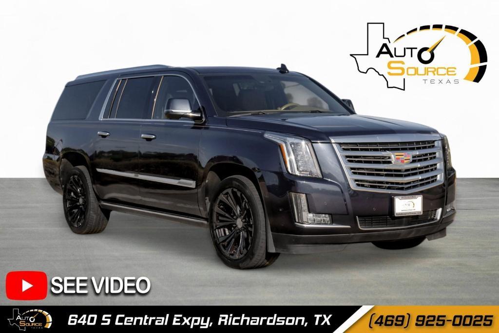 used 2017 Cadillac Escalade ESV car, priced at $28,699