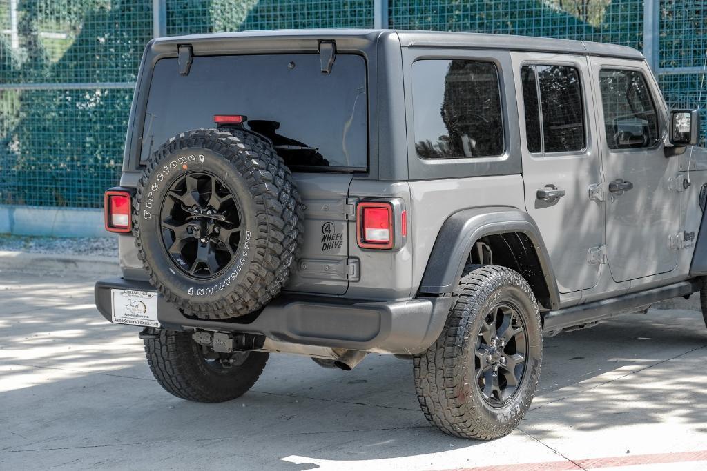 used 2021 Jeep Wrangler Unlimited car, priced at $24,999
