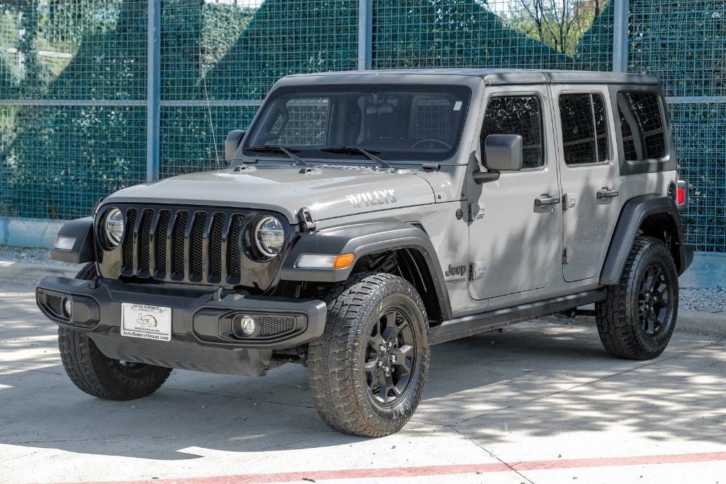 used 2021 Jeep Wrangler Unlimited car, priced at $24,999