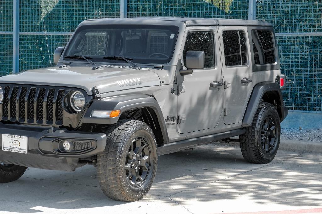used 2021 Jeep Wrangler Unlimited car, priced at $24,999