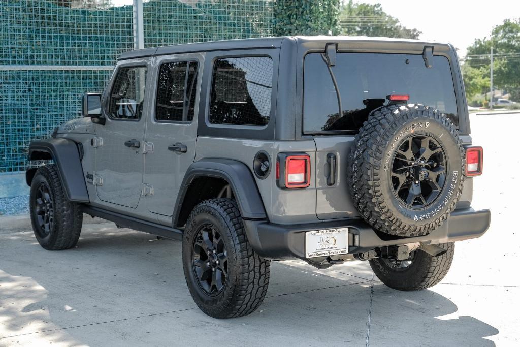 used 2021 Jeep Wrangler Unlimited car, priced at $24,999