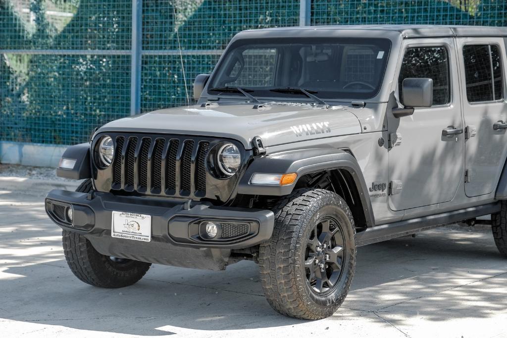 used 2021 Jeep Wrangler Unlimited car, priced at $24,999