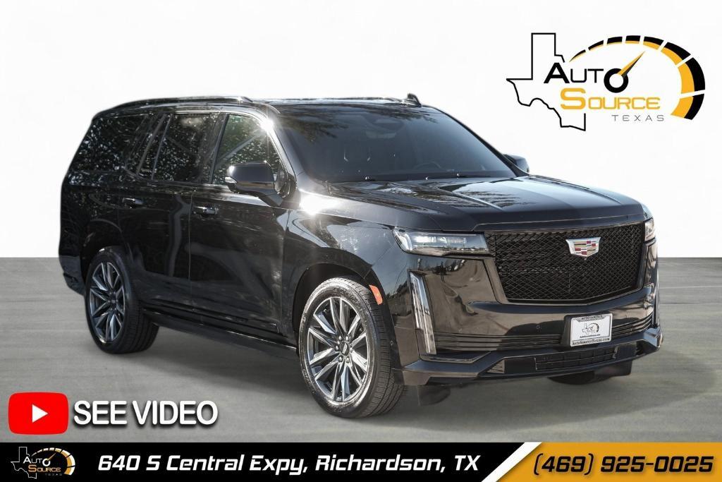 used 2021 Cadillac Escalade car, priced at $61,499