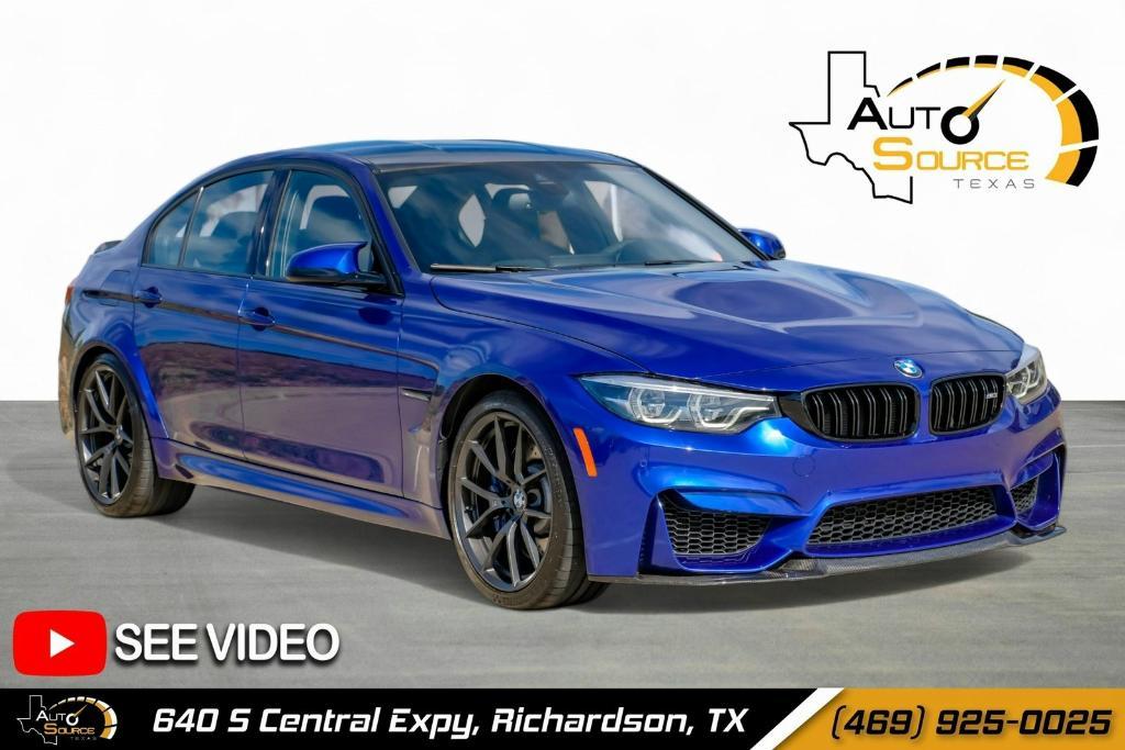 used 2018 BMW M3 car, priced at $69,999