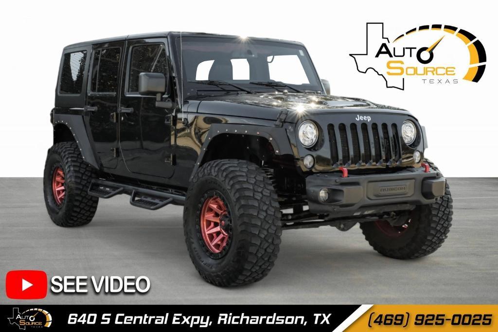 used 2017 Jeep Wrangler Unlimited car, priced at $28,999