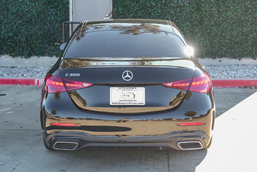 used 2023 Mercedes-Benz C-Class car, priced at $34,399