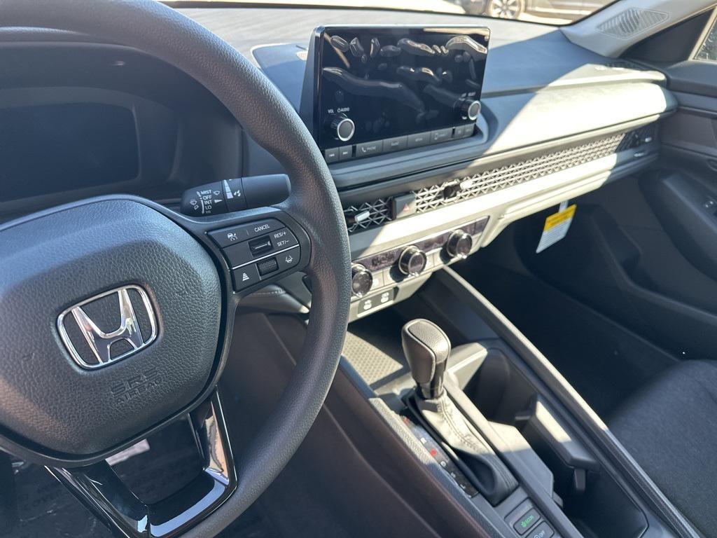 new 2025 Honda Accord car, priced at $30,375