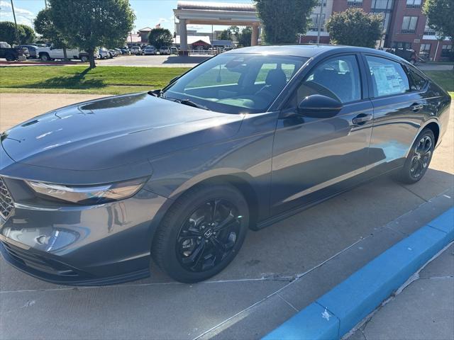 new 2025 Honda Accord car, priced at $30,375