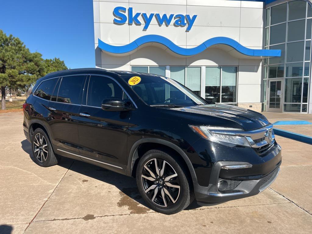 used 2021 Honda Pilot car, priced at $22,801