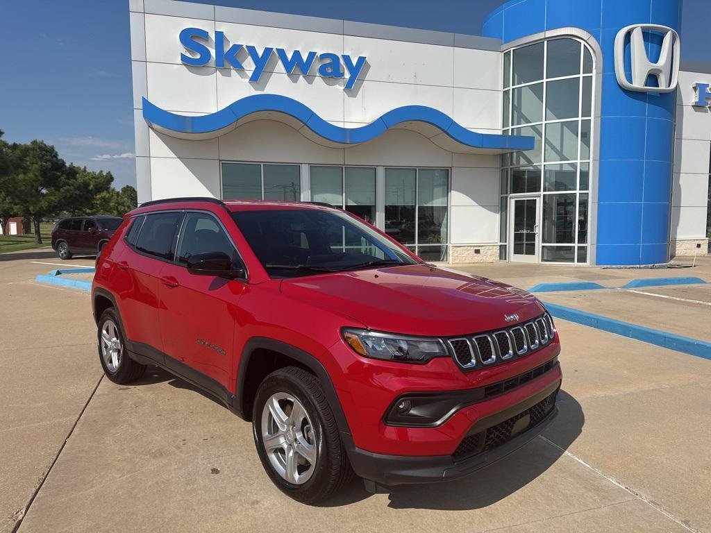 used 2024 Jeep Compass car, priced at $20,777