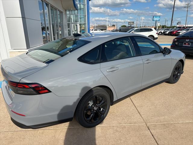 new 2025 Honda Accord car, priced at $30,806