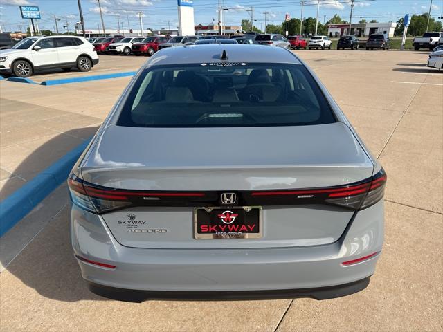 new 2025 Honda Accord car, priced at $30,806