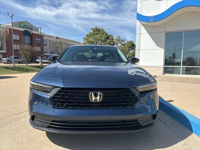 new 2025 Honda Accord car, priced at $30,873