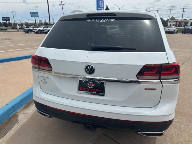 used 2021 Volkswagen Atlas car, priced at $25,790