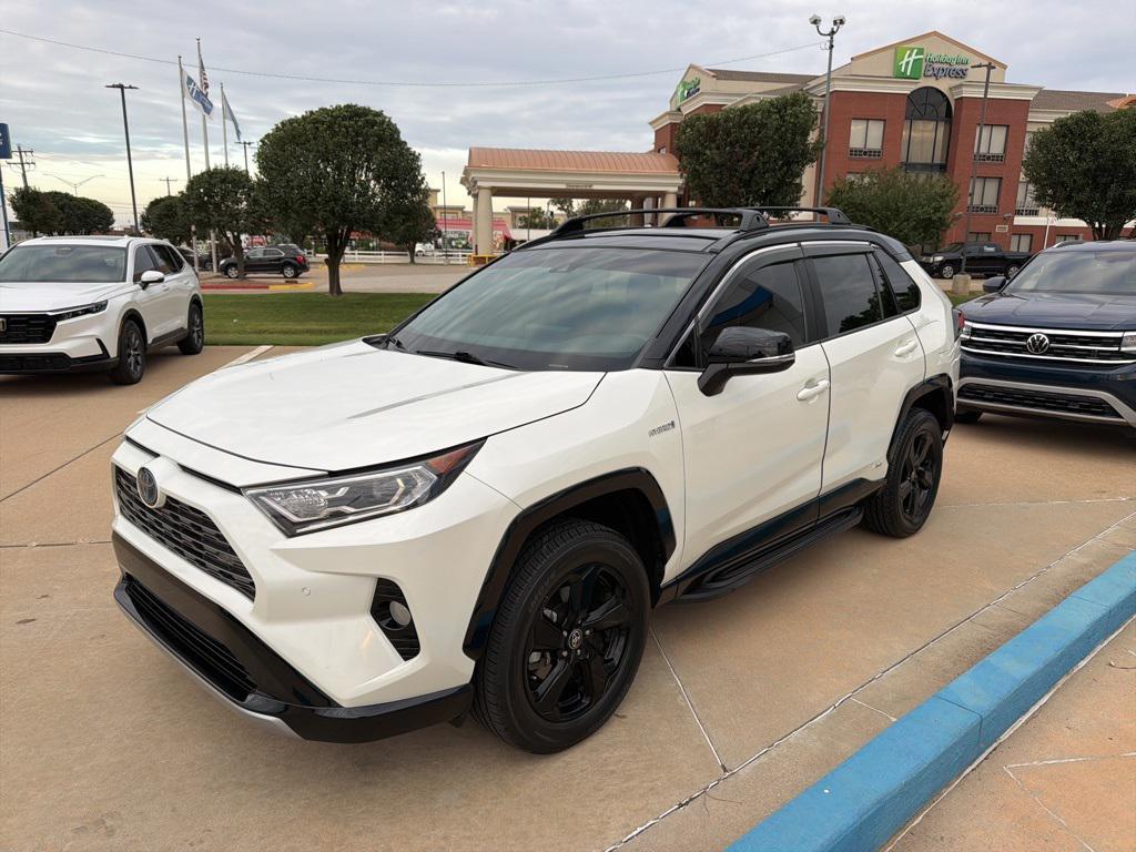 used 2021 Toyota RAV4 Hybrid car, priced at $34,290