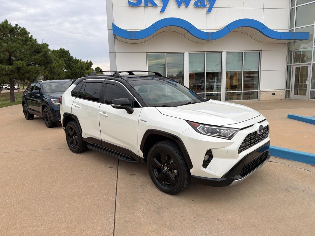 used 2021 Toyota RAV4 Hybrid car, priced at $34,290