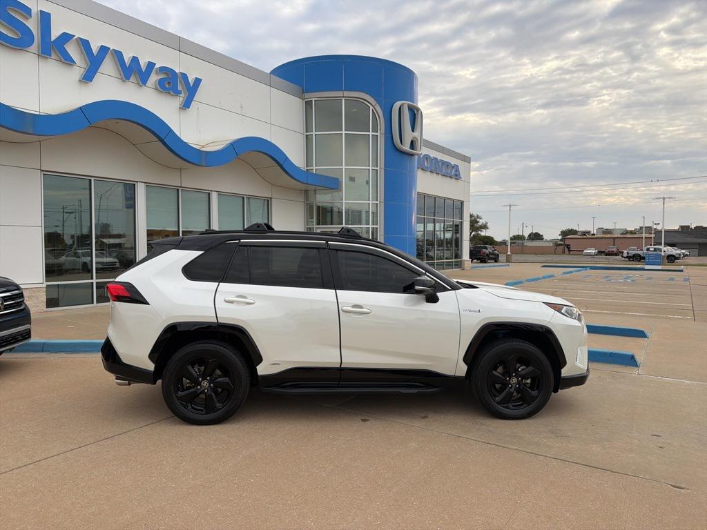 used 2021 Toyota RAV4 Hybrid car, priced at $34,290