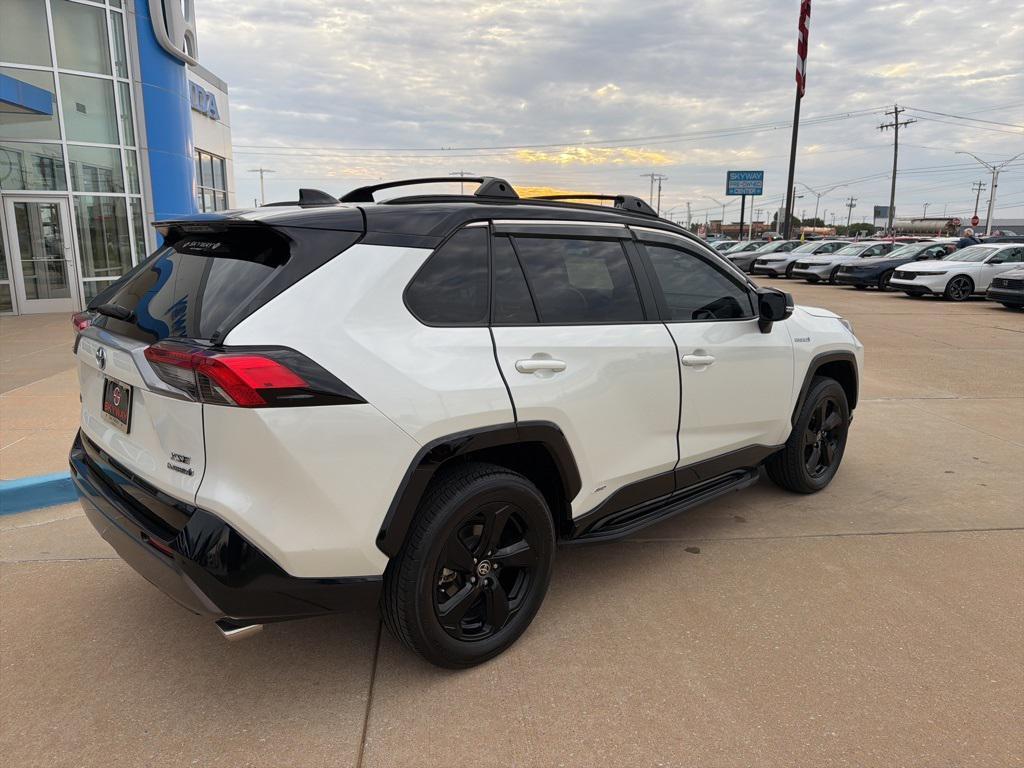 used 2021 Toyota RAV4 Hybrid car, priced at $34,290