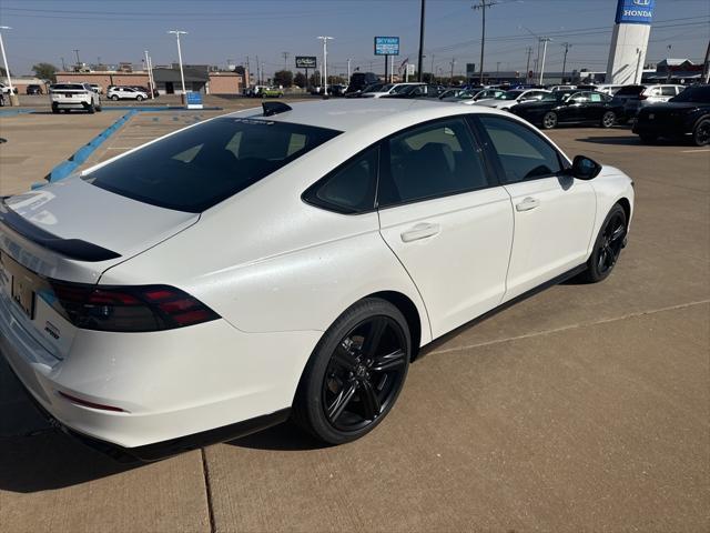 new 2025 Honda Accord Hybrid car, priced at $35,990