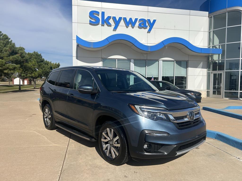 used 2021 Honda Pilot car, priced at $19,877
