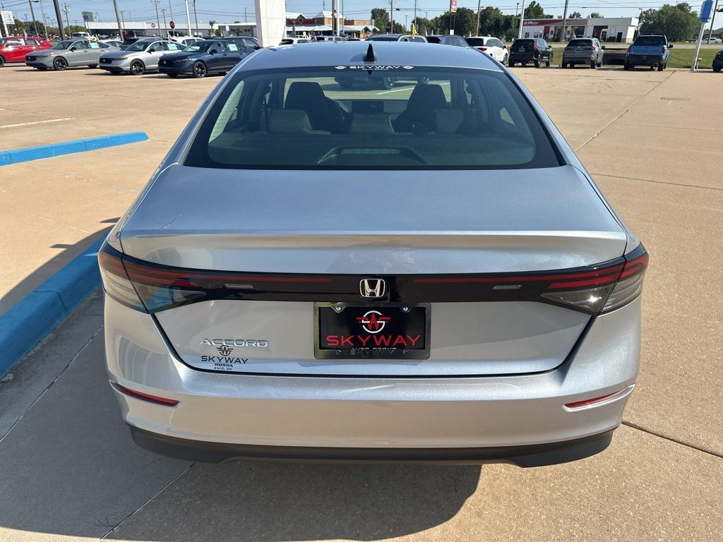 new 2025 Honda Accord car, priced at $30,374