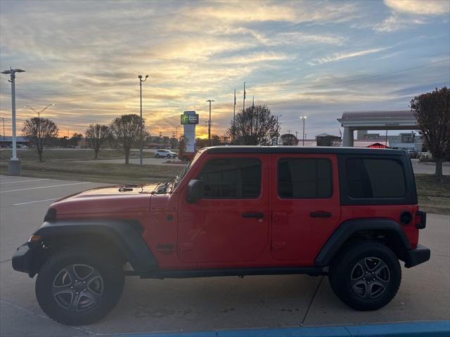 used 2018 Jeep Wrangler Unlimited car, priced at $22,990