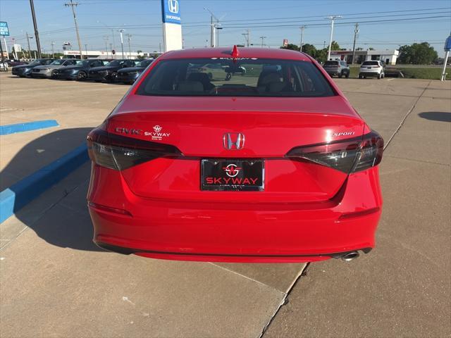 new 2025 Honda Civic car, priced at $26,488