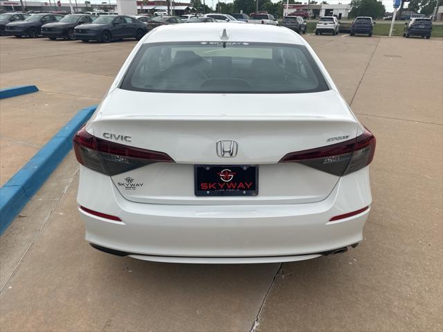 used 2025 Honda Civic car, priced at $26,790