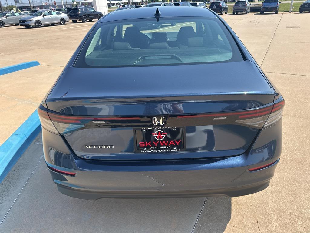 new 2025 Honda Accord car, priced at $30,374