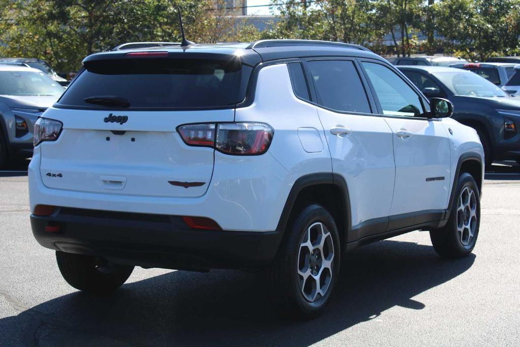 used 2022 Jeep Compass car, priced at $17,497