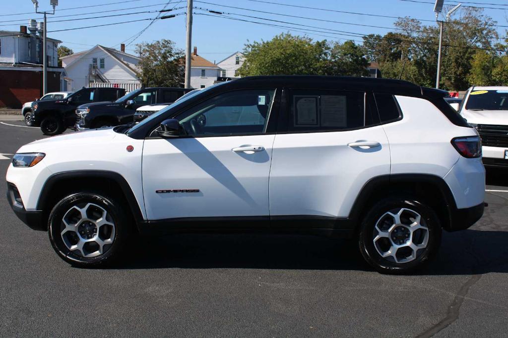 used 2022 Jeep Compass car, priced at $17,497