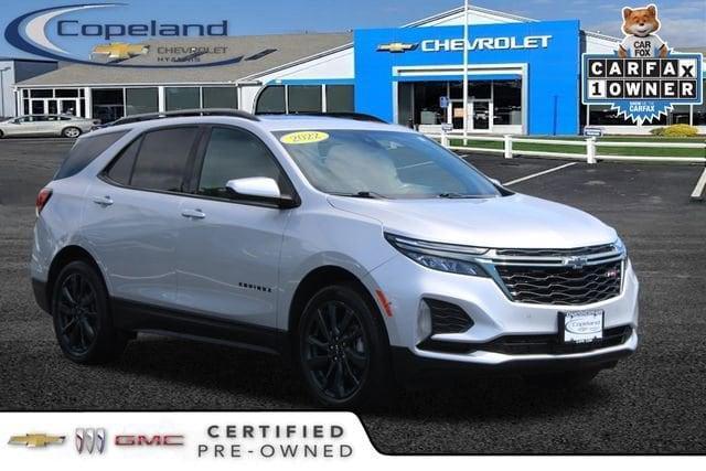 used 2022 Chevrolet Equinox car, priced at $23,620