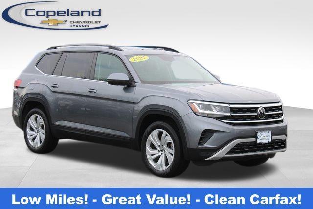 used 2021 Volkswagen Atlas car, priced at $27,841