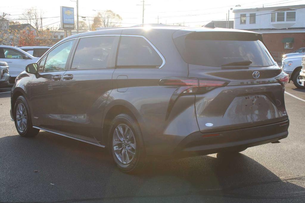 used 2021 Toyota Sienna car, priced at $29,452