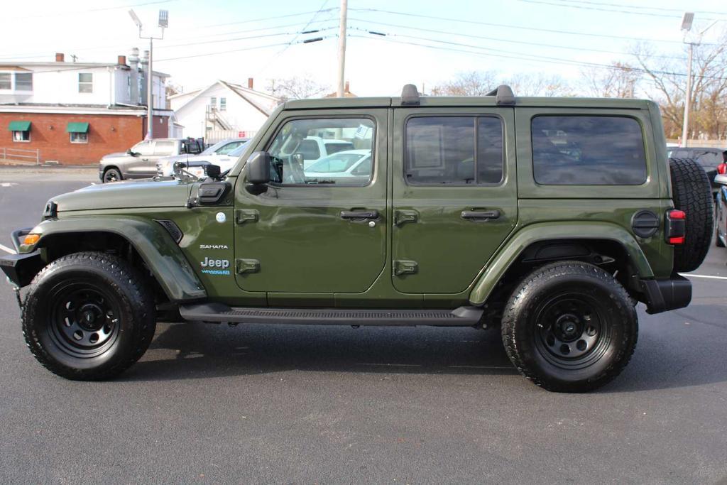used 2022 Jeep Wrangler Unlimited 4xe car, priced at $34,534
