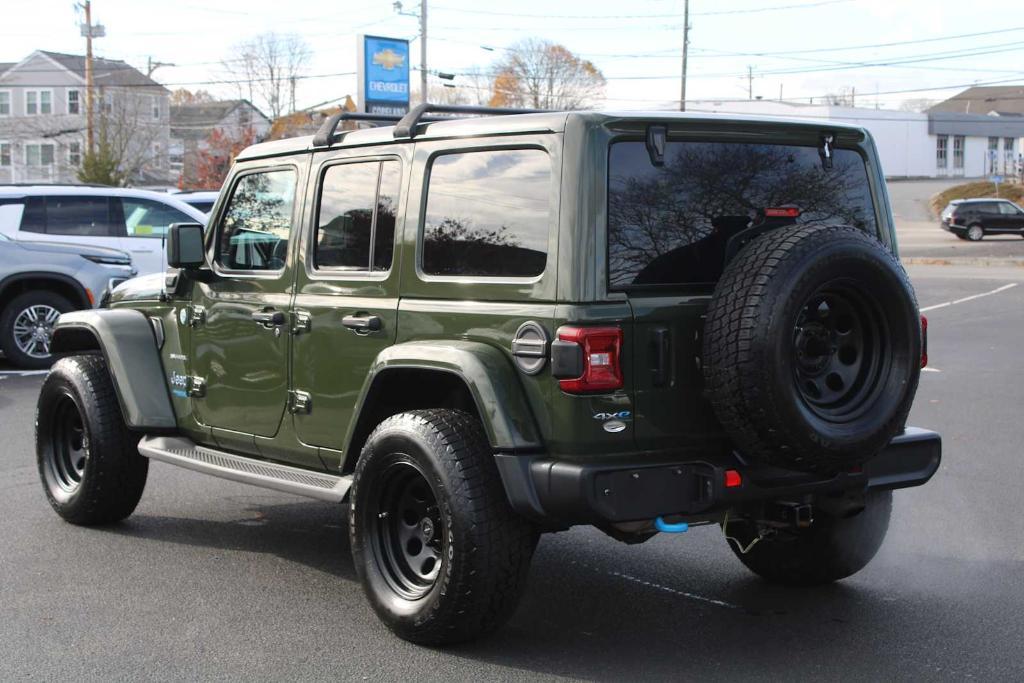 used 2022 Jeep Wrangler Unlimited 4xe car, priced at $34,534