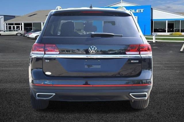 used 2021 Volkswagen Atlas car, priced at $24,707