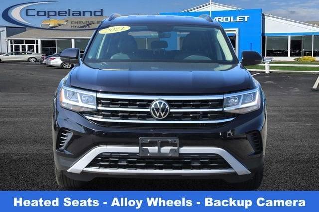 used 2021 Volkswagen Atlas car, priced at $22,444