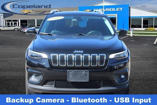 used 2019 Jeep Cherokee car, priced at $17,060