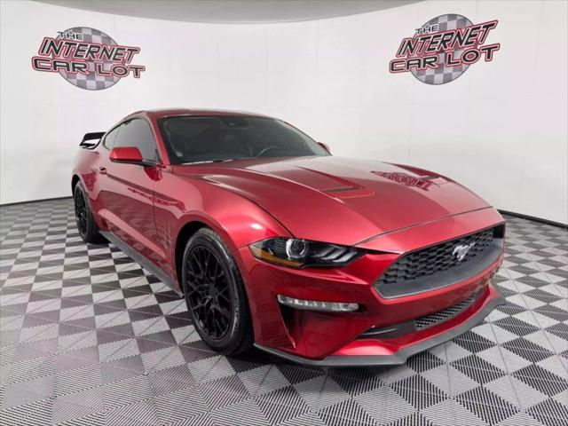 used 2021 Ford Mustang car, priced at $31,481