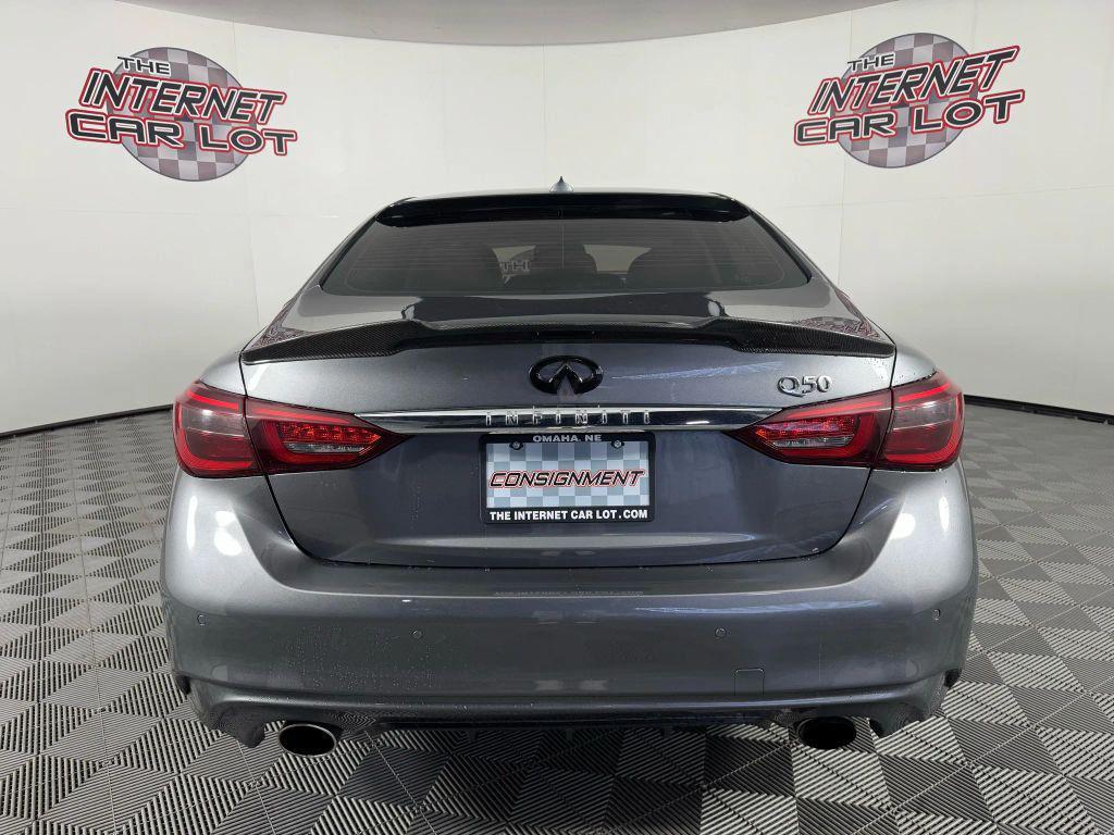 used 2018 INFINITI Q50 car, priced at $16,995