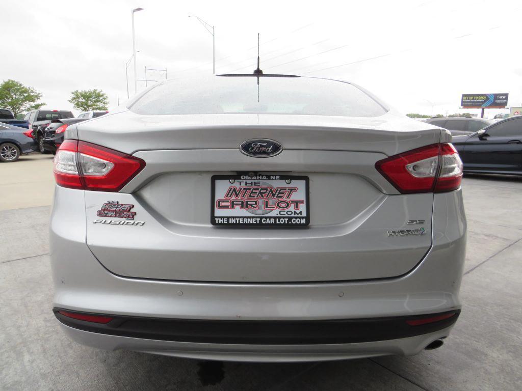 used 2016 Ford Fusion Hybrid car, priced at $10,995