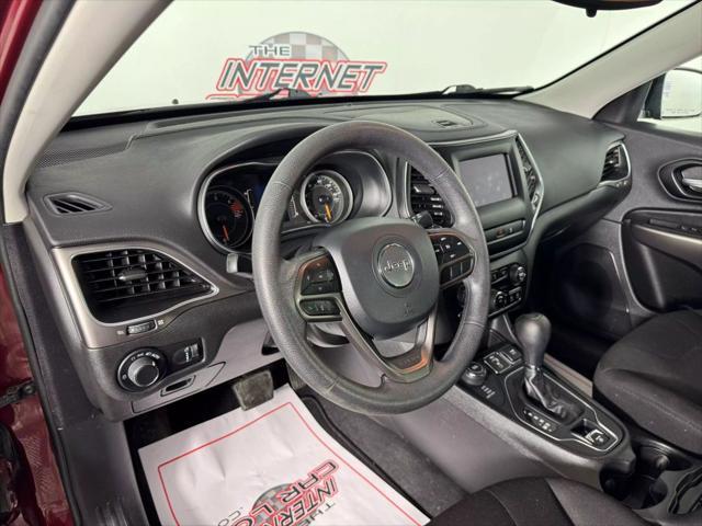 used 2021 Jeep Cherokee car, priced at $14,995