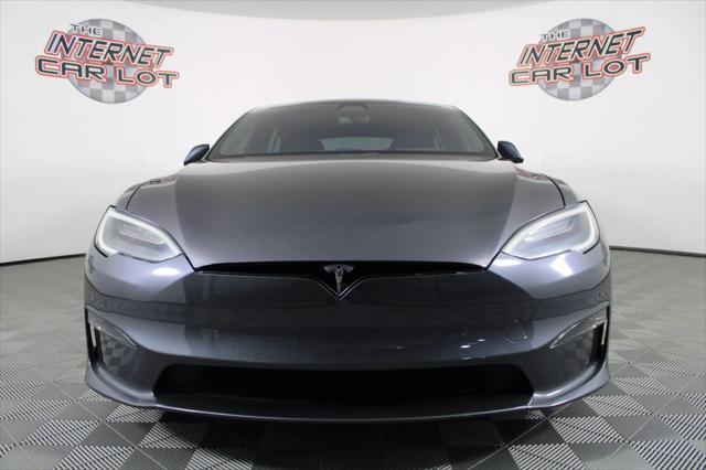 used 2021 Tesla Model S car, priced at $47,994