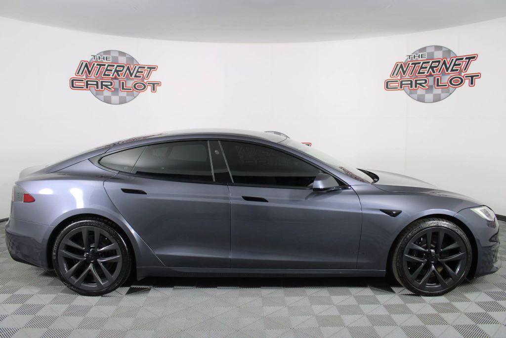 used 2021 Tesla Model S car, priced at $49,995