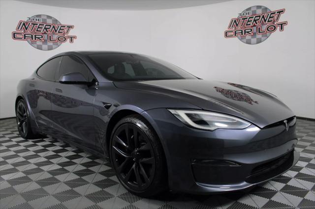 used 2021 Tesla Model S car, priced at $47,994