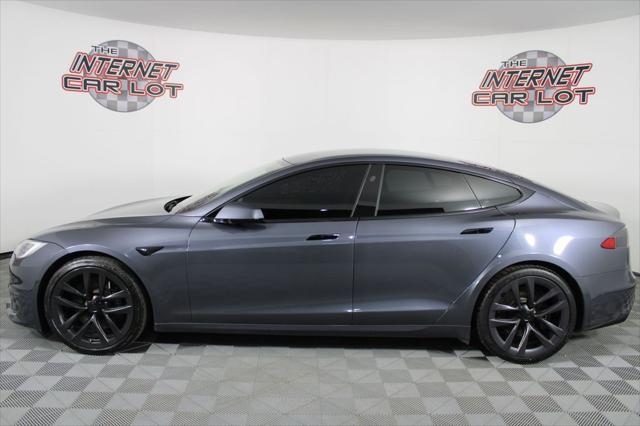 used 2021 Tesla Model S car, priced at $47,994